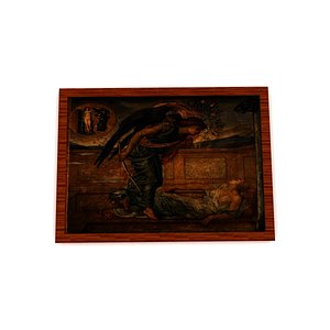 3D model Old Oil Painting