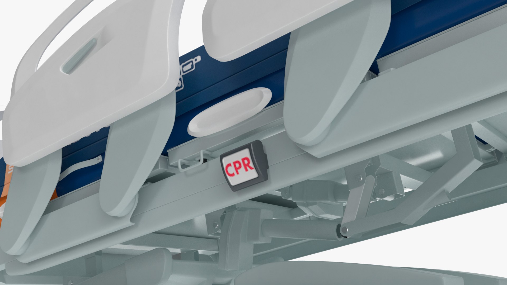 Smart Medical Bed Stryker Trendelenburg Position 3D model - TurboSquid ...