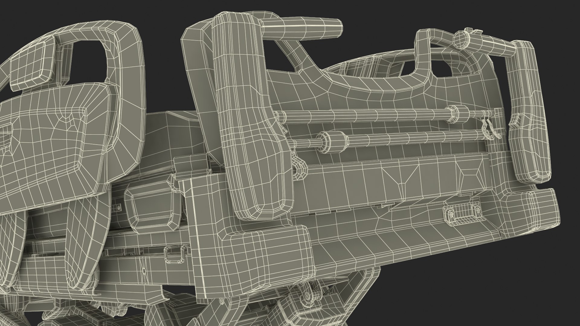 Smart Medical Bed Stryker Trendelenburg Position 3D Model - TurboSquid ...