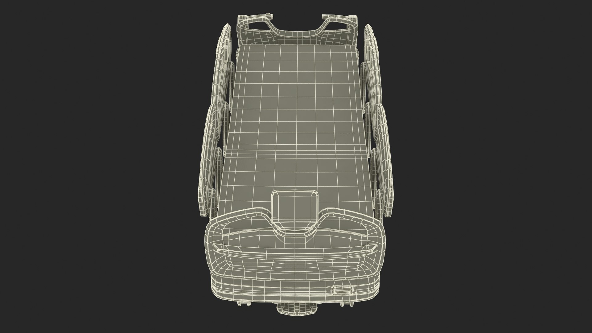 Smart Medical Bed Stryker Trendelenburg Position 3D Model - TurboSquid ...