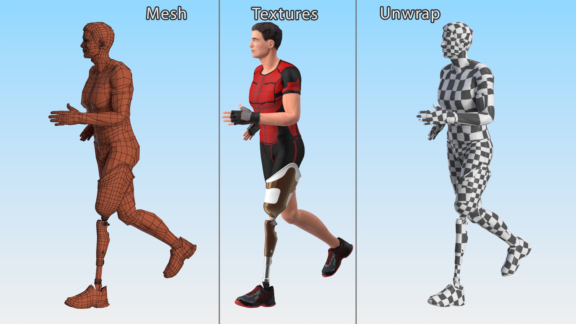 3D Man with Prosthetic Leg model https://p.turbosquid.com/ts-thumb/jU/DAk4Bn/U8/manwithprostheticleg3dsmodel018/jpg/1695868237/1920x1080/fit_q87/2052b9ea5206fa036bab69e01995cb83c0739dd0/manwithprostheticleg3dsmodel018.jpg