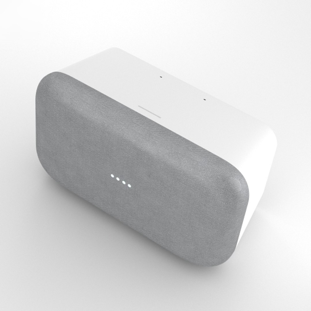 Google home chalk 3D model - TurboSquid 1383835