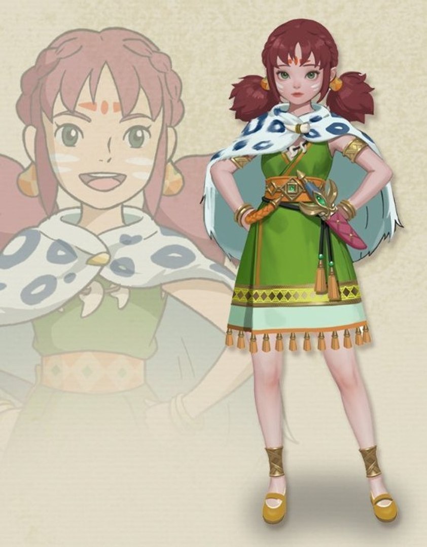 Medieval Anime Girl Character3Dモデル - TurboSquid 1939920