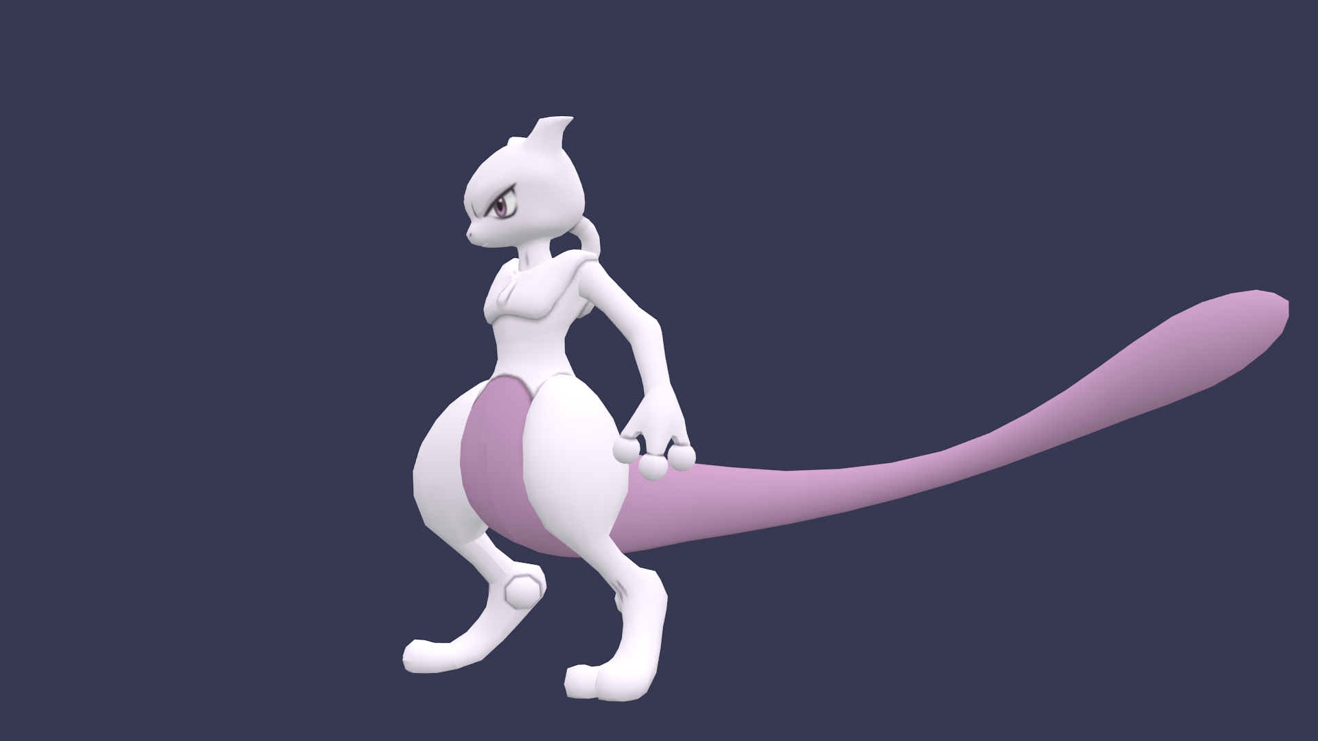 Realistic mewtwo pokemon