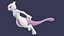 POKEMON Mewtwo Animated Game Already 3D