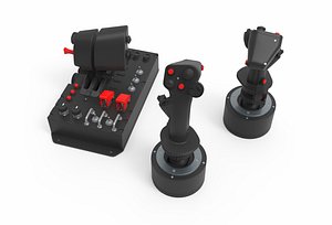Aircraft control joystick