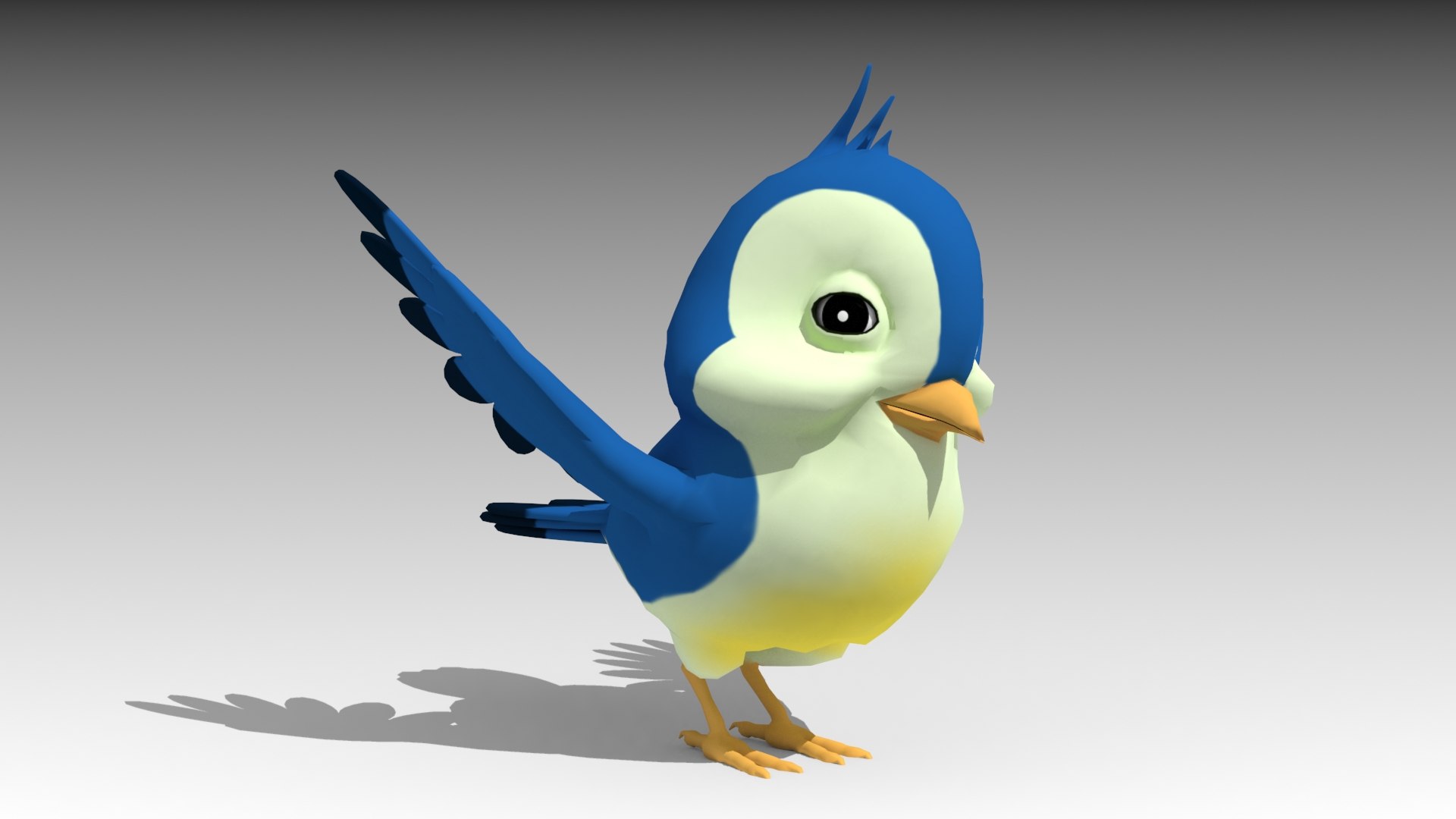 Bird Model - TurboSquid 1372372