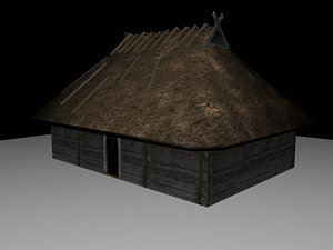 medieval hip roof house