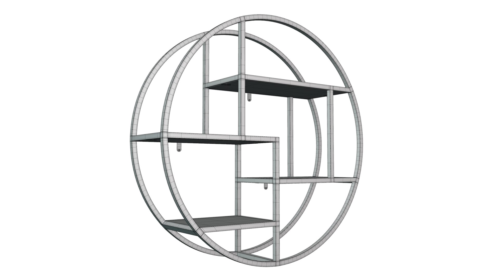 Modern Wall Circle Display Shelf 3D model https://p.turbosquid.com/ts-thumb/jU/LV3eiD/VJ/wireframe1/png/1741035190/1920x1080/fit_q87/0946b2eceb18ff22ef12525b7fb93aacbaea769d/wireframe1.jpg