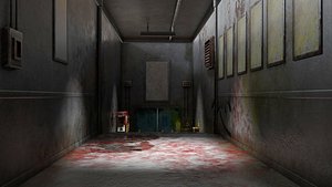 3D model Old Corridor level 0