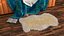 Natural Sheepskin Rug Cream Fur