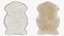 Natural Sheepskin Rug Cream Fur