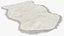 Natural Sheepskin Rug Cream Fur