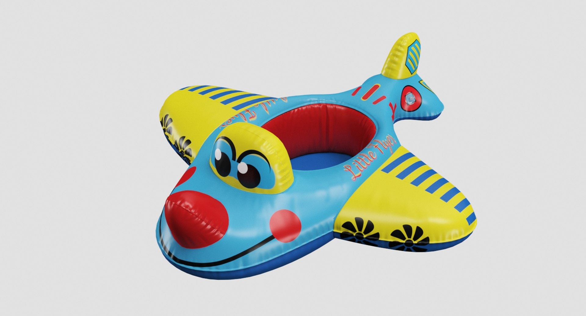 3D airplane baby swimming pool - TurboSquid 1419189