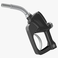 Vintage Gas Pump Nozzle Handle Metal Black