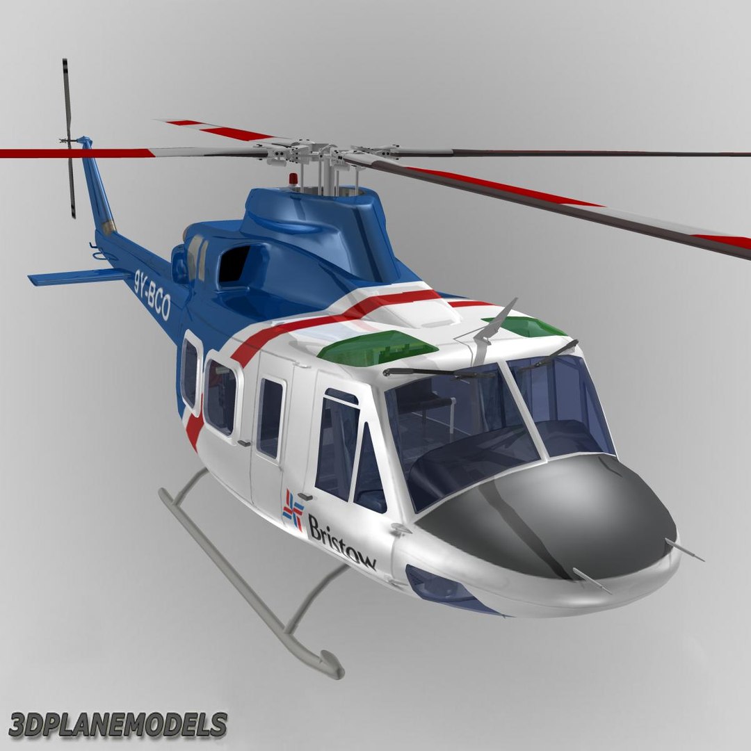 Dxf Bell 412 Helicopter Animation