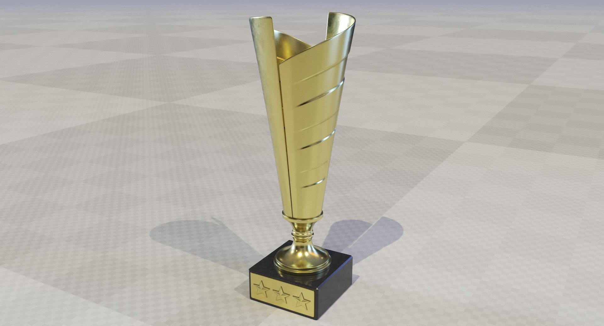 3D Achievement Trophy - TurboSquid 1355598