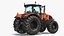 Tractor with Forage Harvester