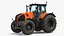 Tractor with Forage Harvester