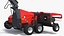 Tractor with Forage Harvester