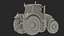 Tractor with Forage Harvester