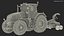 Tractor with Forage Harvester
