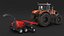 Tractor with Forage Harvester