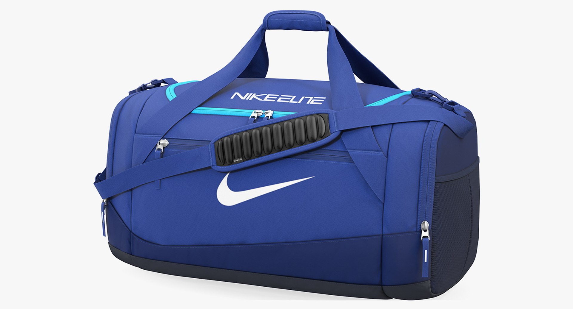 Nike Hoops Large Elite Max Air Duffle Bag 3D model preview