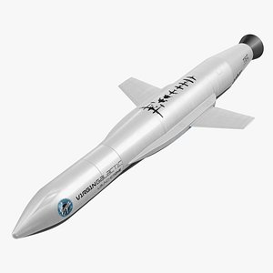 Virgin Galactic Rocket 3D Model