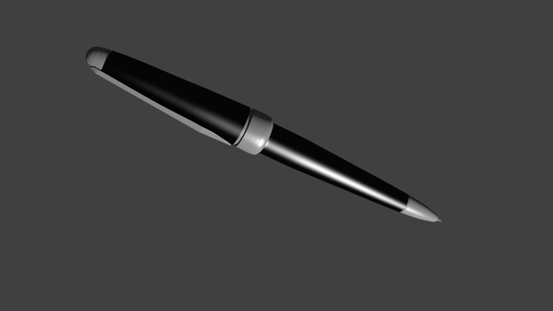 3d model ballpen