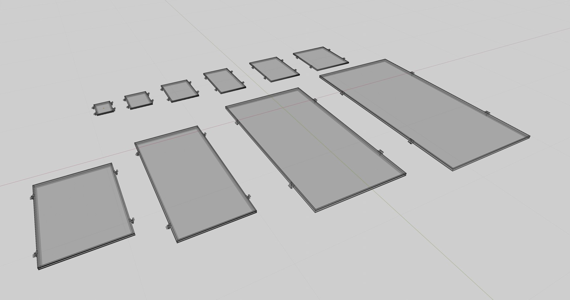3D All Dimensions Solar Panel Model - TurboSquid 2094685