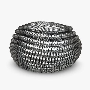 sponge metal 3d model