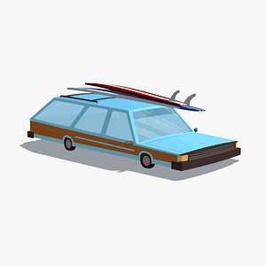StationWagon 3D model
