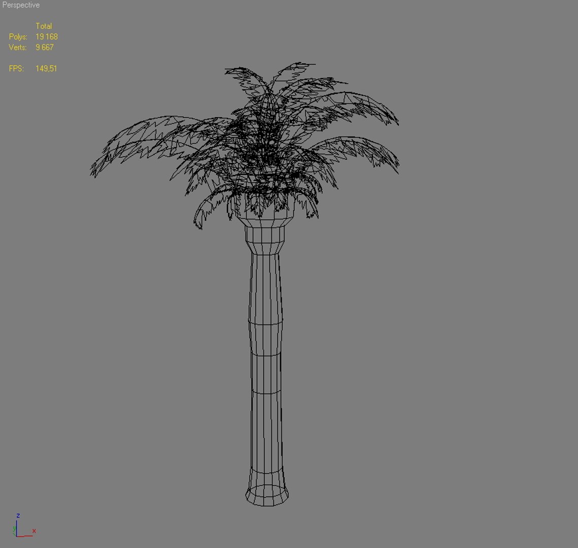 Palm Tree 3d Max
