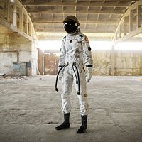 Female Space Suit 3D Model