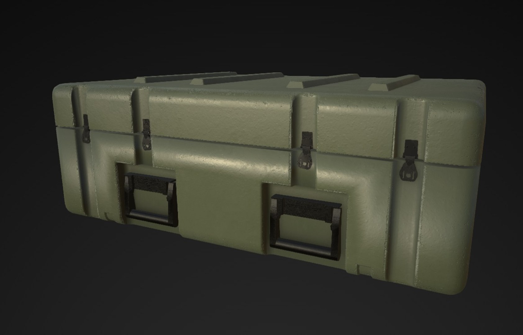 military chest 3d model