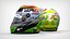 Force India 2015 style racing helmets