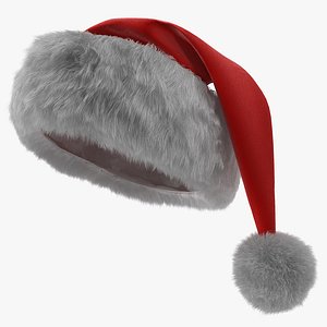 Santa Claus Hat with Fur