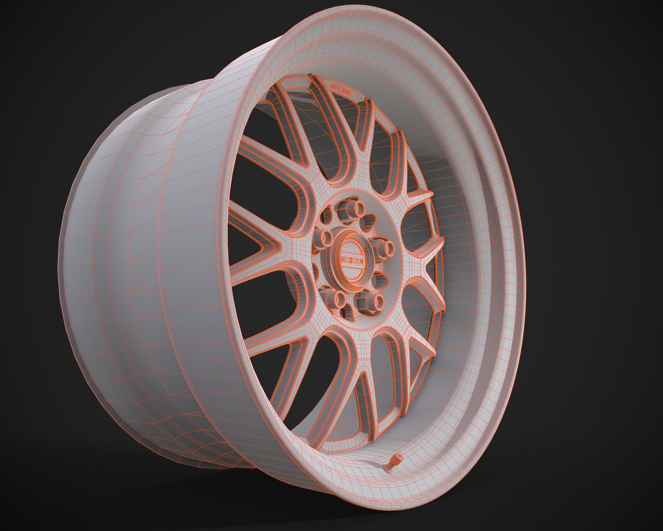 Rim Meister Work Wheels Model - TurboSquid 1539396