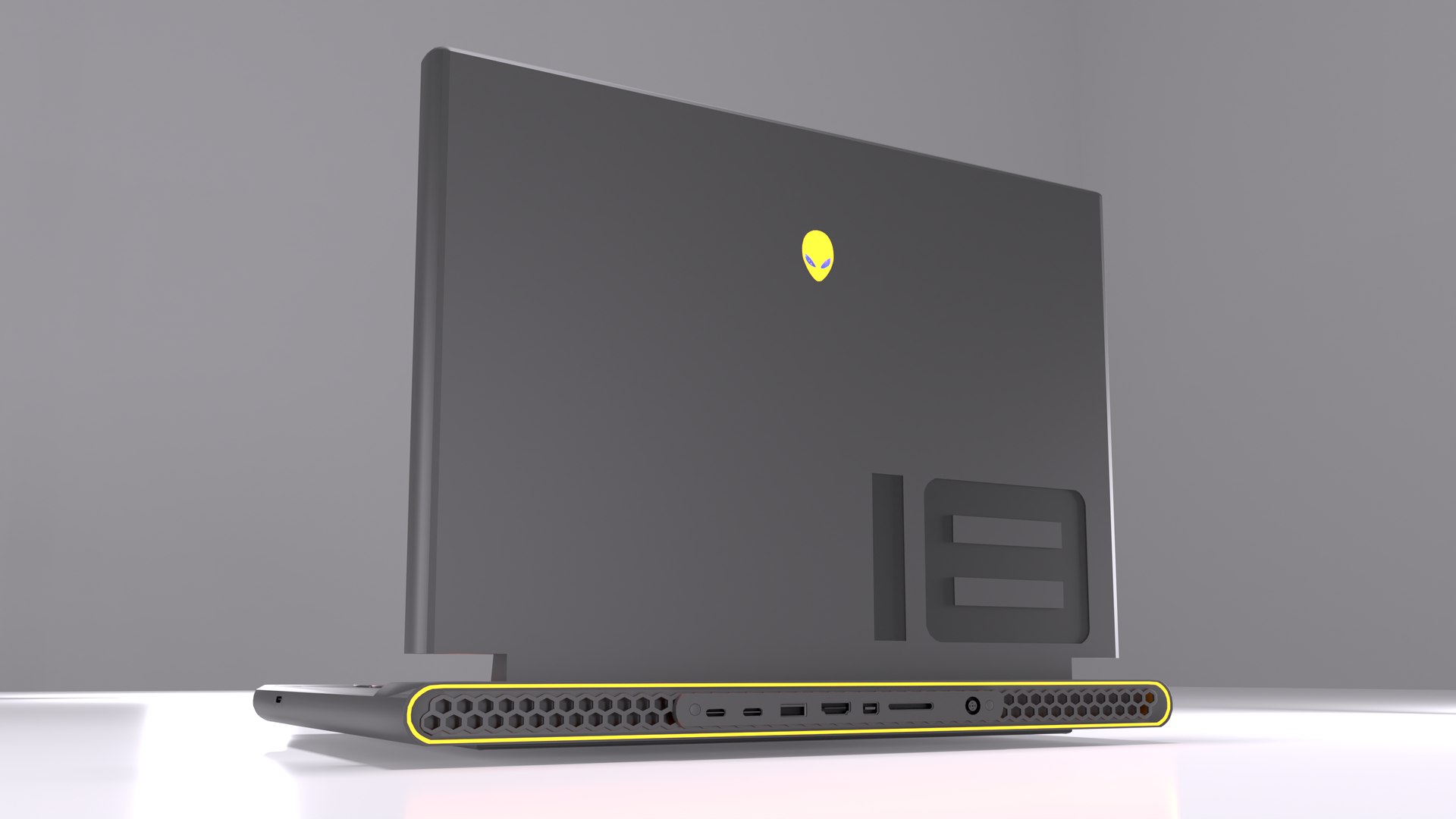 3D model Alienware m18 Gaming Laptop - TurboSquid 2145869
