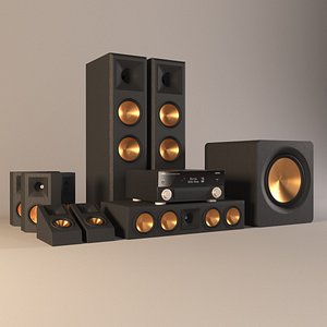 theater systems 3D model