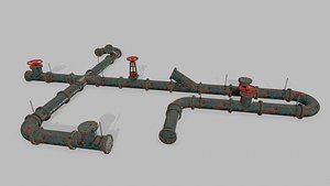 pipe set 3D