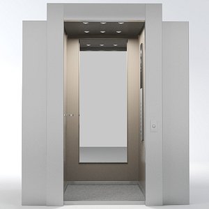 3d model elevator