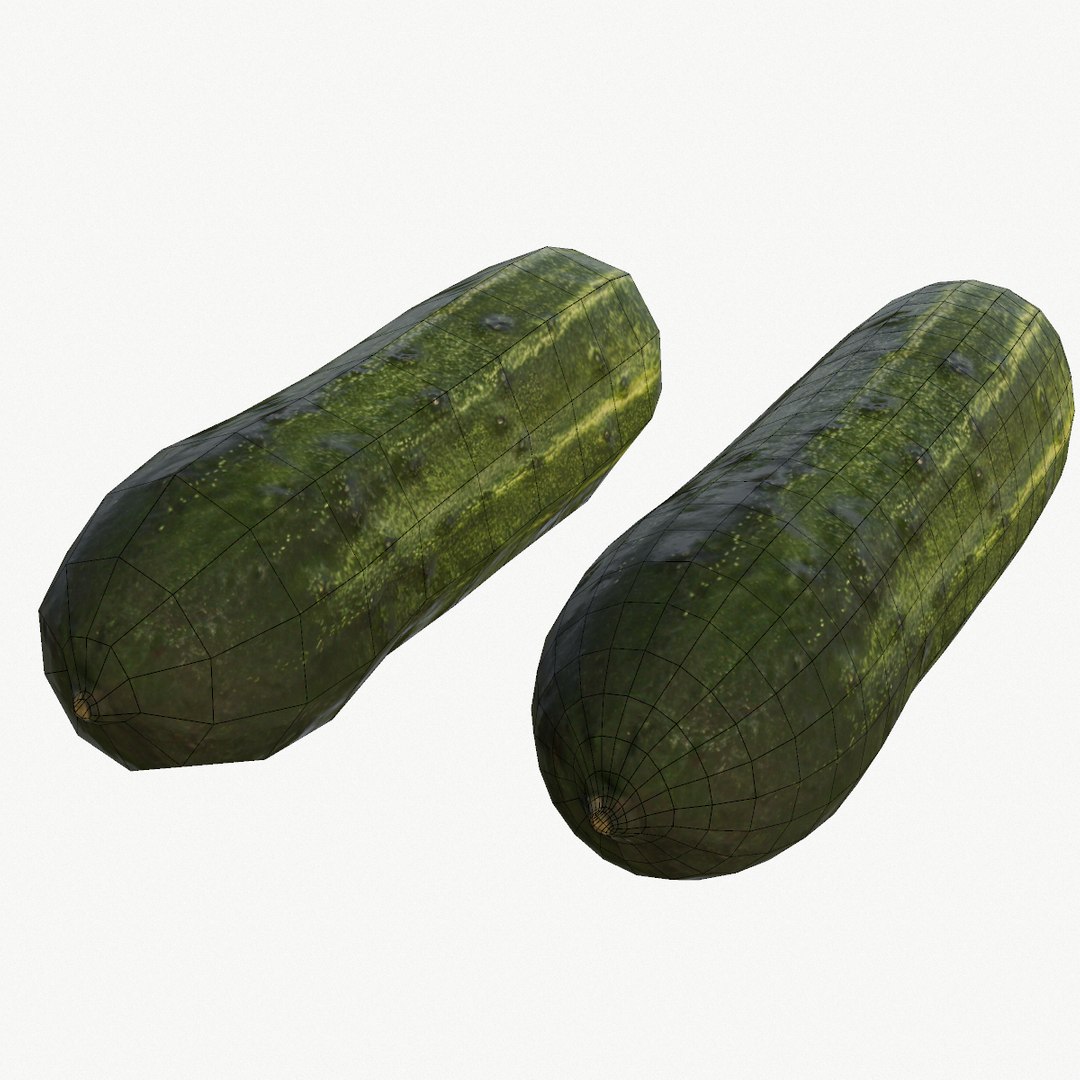 Blend Realistic Cucumber