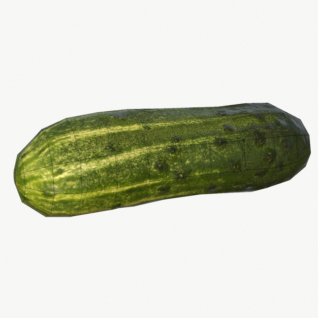 Blend Realistic Cucumber