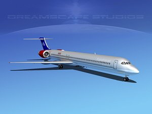 3d mcdonnell douglas md-80