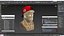 Busto de Trump con gorra MAGA