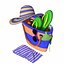 Vacation Beach Essentials 3D model