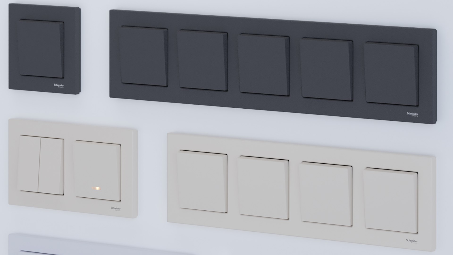 Light Switches Model - TurboSquid 1801941