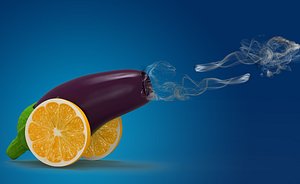 creative food 3d max